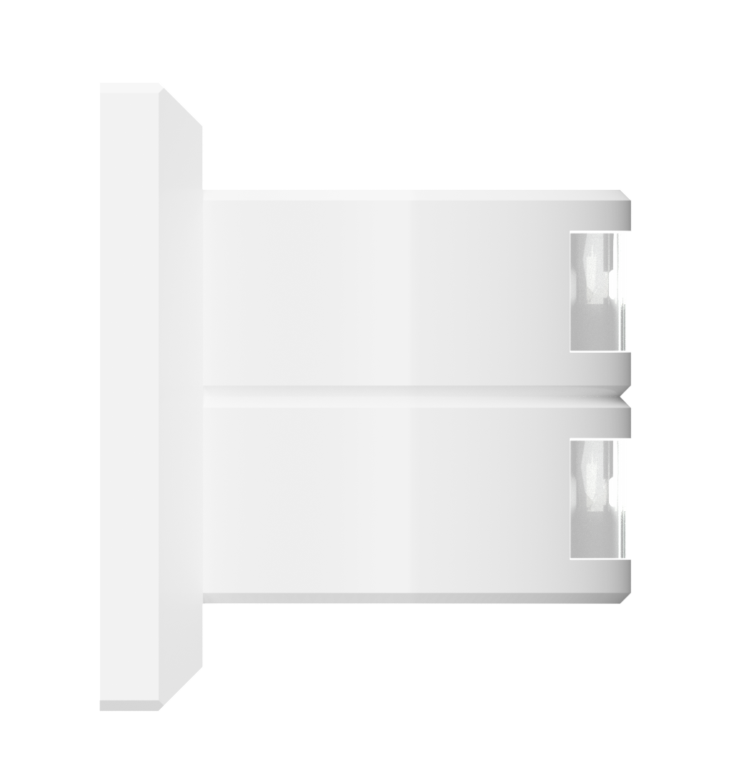 2nm 135° White, Dbl Stern, white ceramic coated 2nm 135° White, Dbl Stern, white ceramic coated